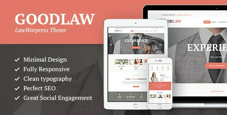 GoodLaw v1.8 - A Lawyers & Legal Advisor Attorney WordPress Theme34162