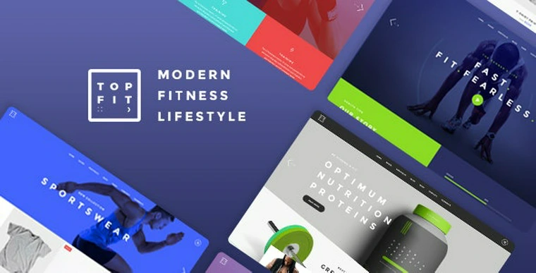 TopFit v1.9 - Fitness and Gym Theme41523