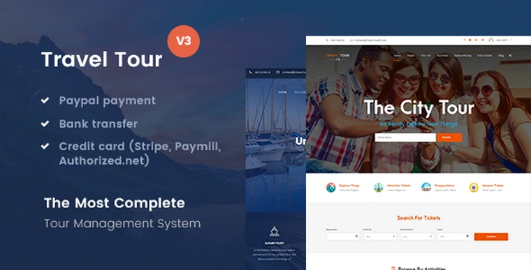 Travel Tour v3.0.3 - Tour Booking, Travel Booking Theme25841