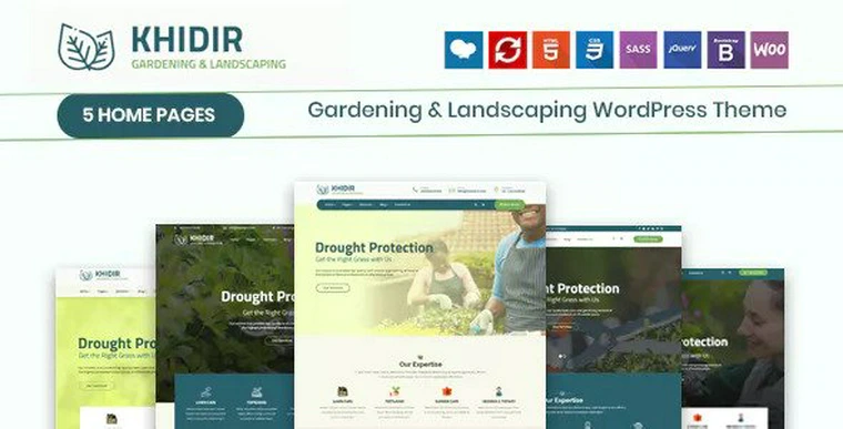 Khidir v1.0 - Gardening & Landscaping WordPress Theme29278