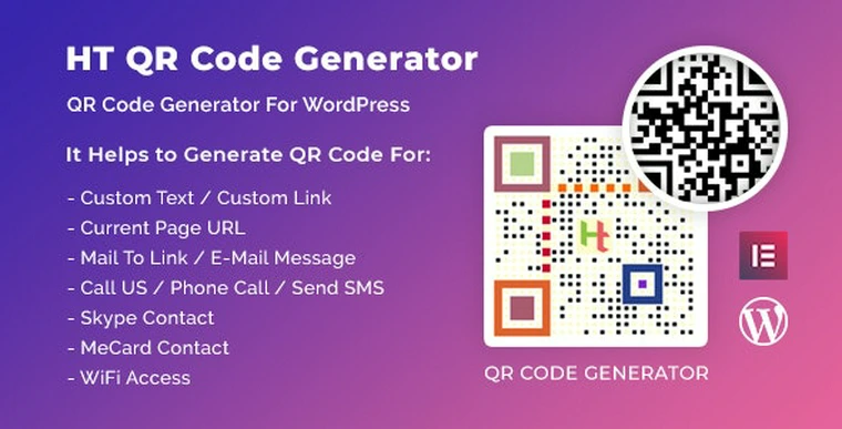 HT QR Code Generator for WordPress v1.0.237787