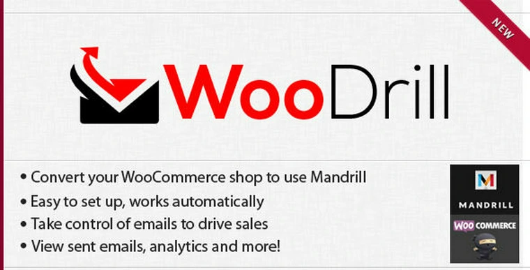 WooDrill v1.7.0 - Mandrill For WooCommerce25718