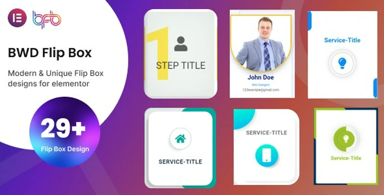 BWD Flip Box addon for elementor v1.145206