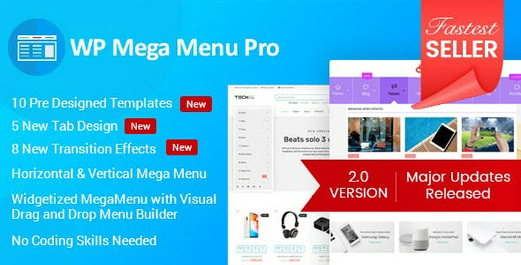 WP Mega Menu Pro v2.1.0 - Responsive Mega Menu Plugin31851