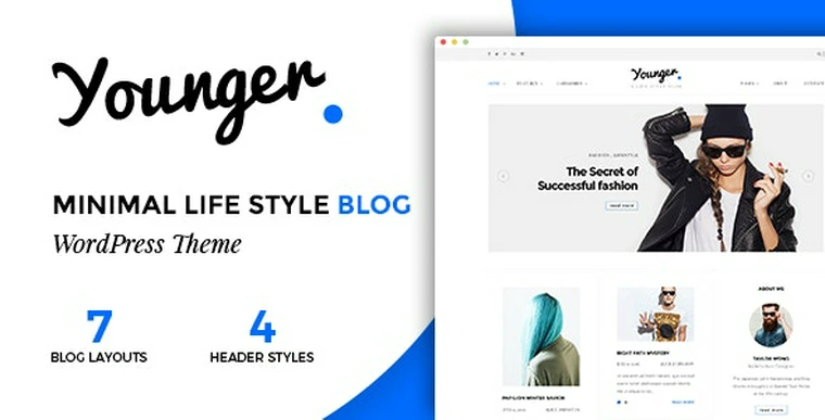 Younger Blogger v1.0 - Personal Blog Theme33079