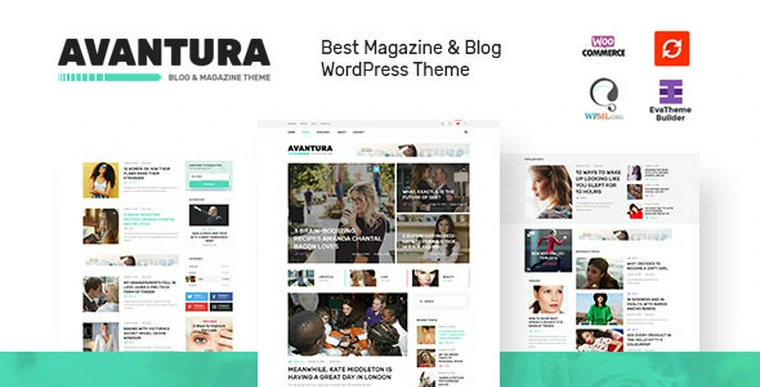 Avantura v1.4 - Magazine & Blog WordPress Theme24391