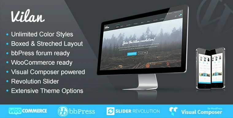 Vilan Corporate v2.6 - Shop & Forum WordPress Theme22857