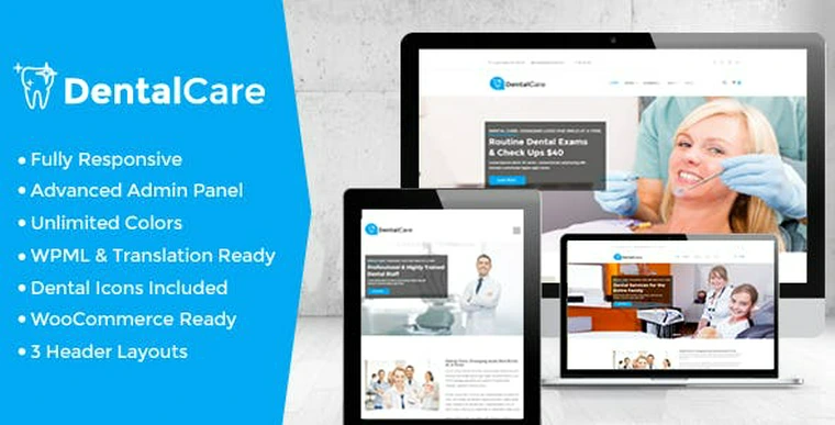 Dental Care v5.9 - Dental & Medical WordPress Theme30526