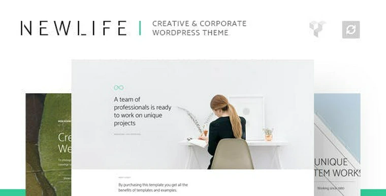 Newlife v1.1 - Creative & Corporate WordPress Theme30035