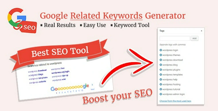 Google Related Keywords Generator v1.1.0 - Wordpress SEO Keyword Planner & Tool34611