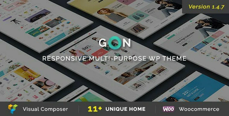 Gon v1.4.7 - Responsive Multi-Purpose WordPress Theme30476