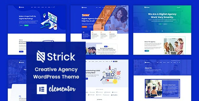 Strick v1.0.2 - Creative Agency WordPress Theme32051