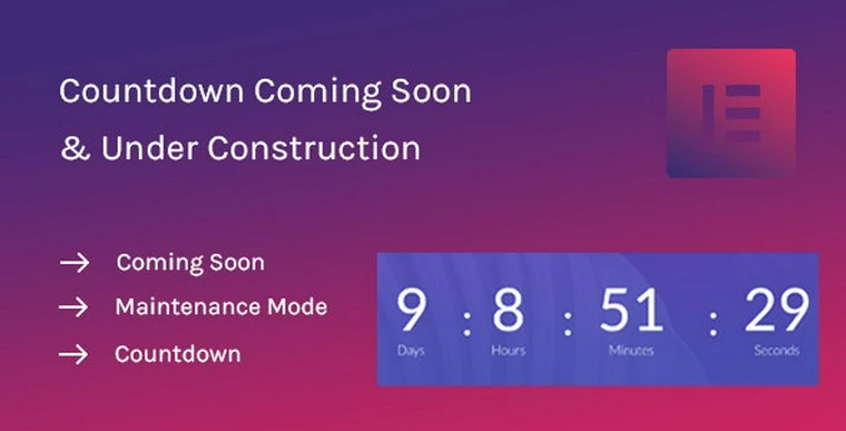 Coming Soon Widget for Elementor v1.0.037252