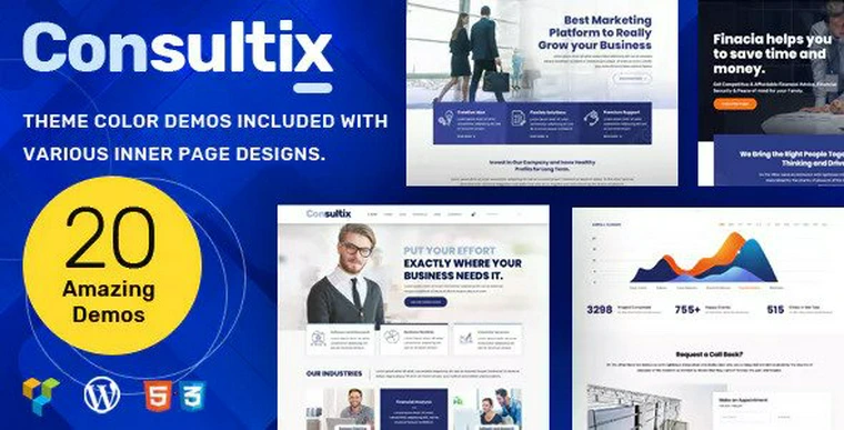 Consultix v1.3.7 - Business Consulting WordPress Theme29210