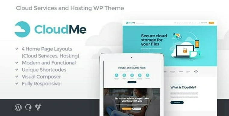 CloudMe v1.2.2 - Cloud Storage & File-Sharing Services WordPress Theme33751