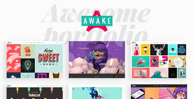 Awake v1.3 - A Vibrant and Fresh Portfolio Theme24665