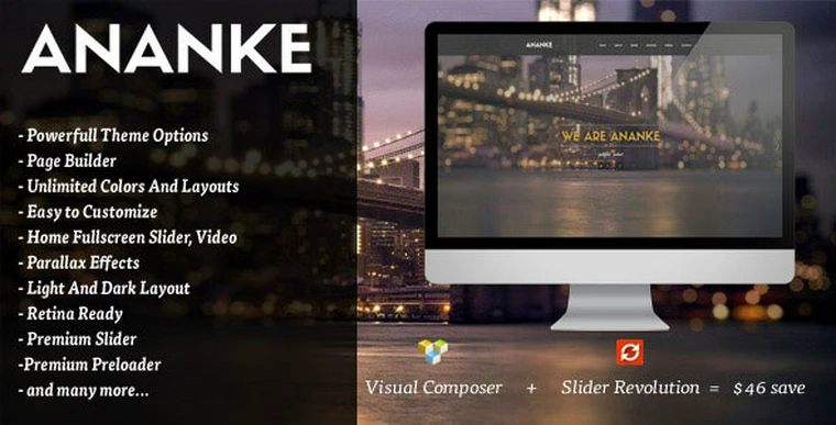 Ananke v3.9.3 - One Page Parallax WordPress Theme46769