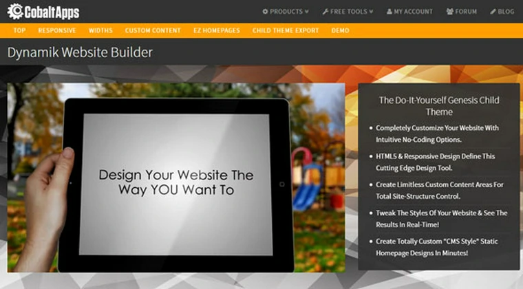 Dynamic Website Builder v2.4.7 + Skins26906