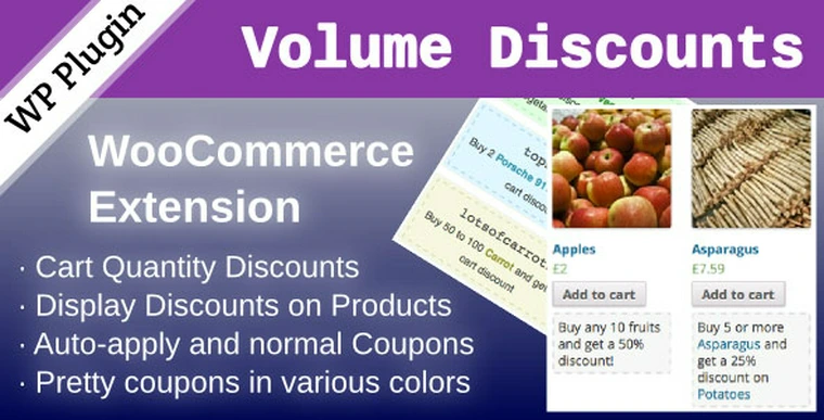 WooCommerce Volume Discount Coupons v1.7.042208