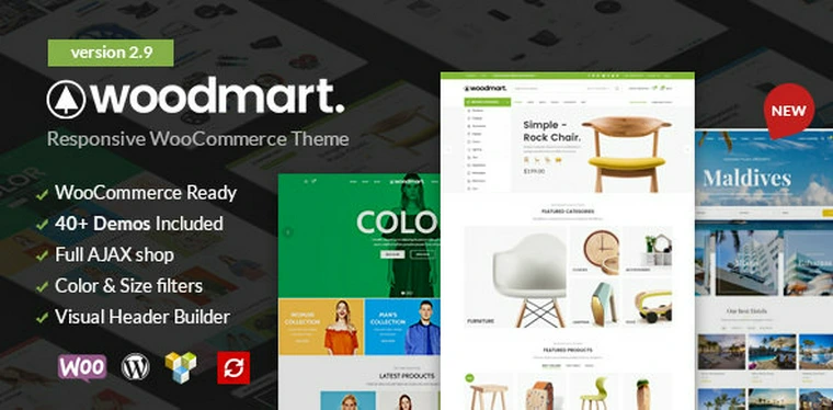 WoodMart v2.9 - Responsive WooCommerce WordPress Theme25631