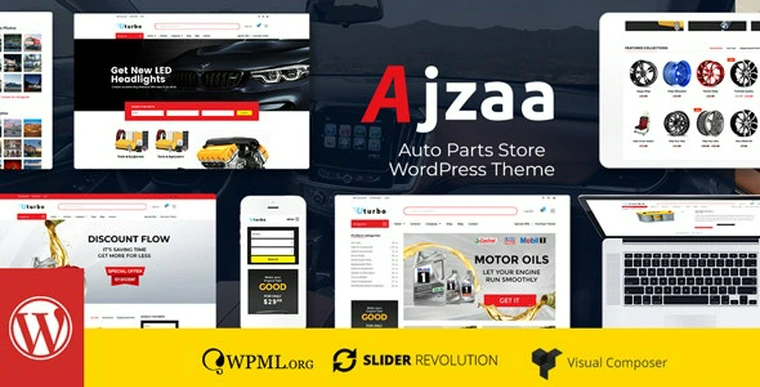 Ajzaa v3.1 - Auto Parts Store WordPress Theme43233