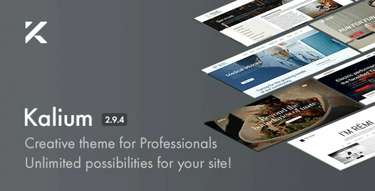 Kalium v2.9.4 - Creative Theme for Professionals34865