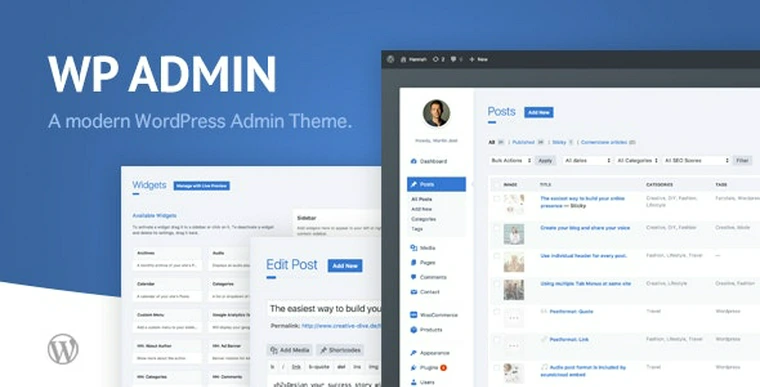 wphave Admin v2.1 - A clean and modern WordPress Admin Theme38779