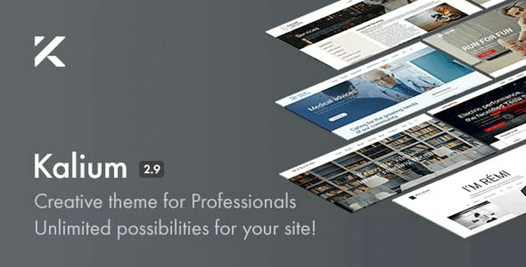 Kalium v2.9 - Creative Theme for Professionals30856