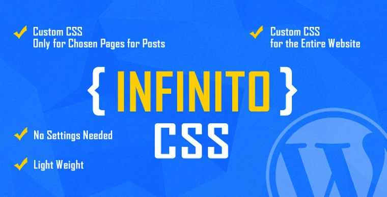 INFINITO v1.1 - Custom CSS for Chosen Pages and Posts32220