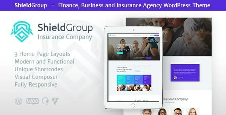 ShieldGroup v2.0 - An Insurance & Finance WordPress Theme47912