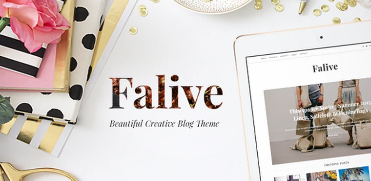 Falive v1.2.1 - Beautiful Creative & Fashion Blog Theme35657