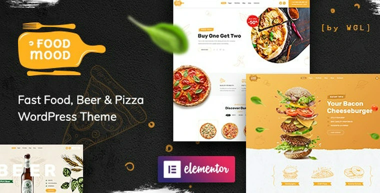 Foodmood v1.0.2 - Cafe & Delivery WordPress Theme35830