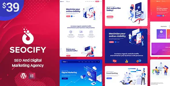 Seocify v1.6.1 - SEO And Digital Marketing Agency30493