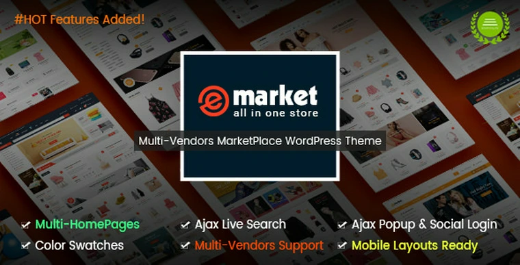 eMarket v1.4.0 - The eCommerce & Multi-purpose MarketPlace23957