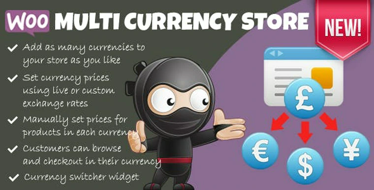 Woocommerce Multi Currency Store v1.9.830992