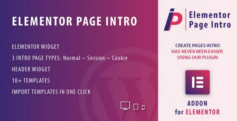 Page Intro for Elementor v1.0 - WordPress Plugin31512