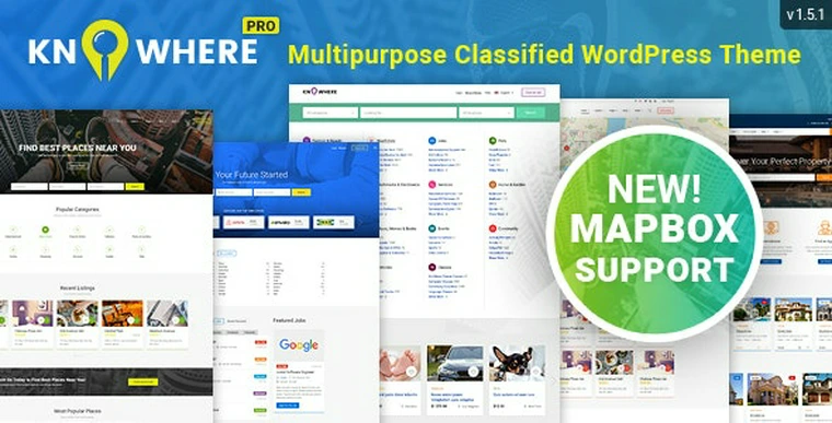 Knowhere Pro v1.5.2 - Multipurpose Directory Theme37308