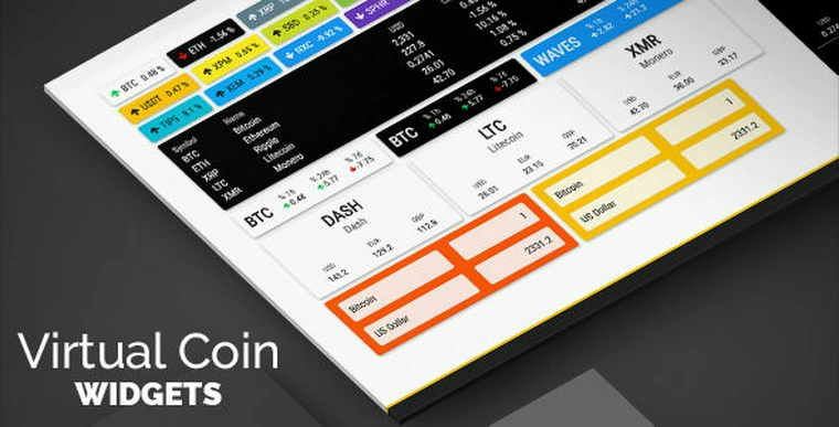 Virtual Coin Widgets v2.1.10 - Cryptocurrencies Shortcodes Builder24651