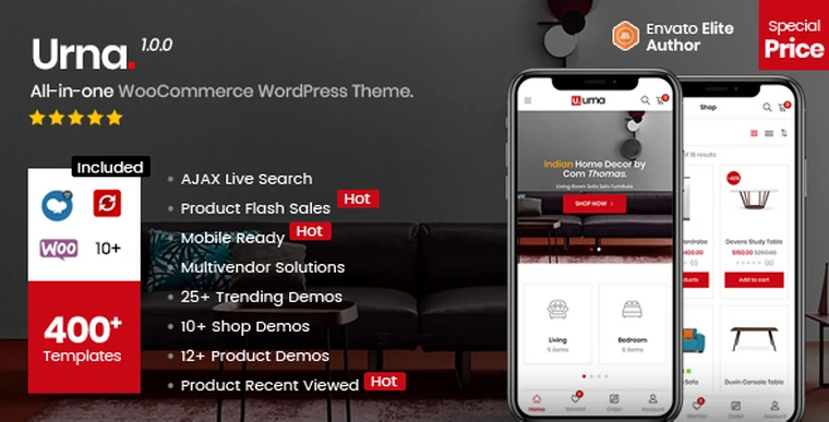 Urna v1.0 - All-in-one WooCommerce WordPress Theme31231