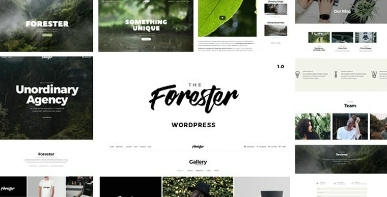 The Forester v1.2.9 - WordPress Minimalist Portfolio Theme33781