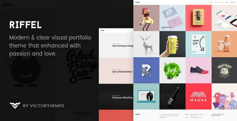 Riffel v1.5 - A Bold & Rich Portfolio Theme30300