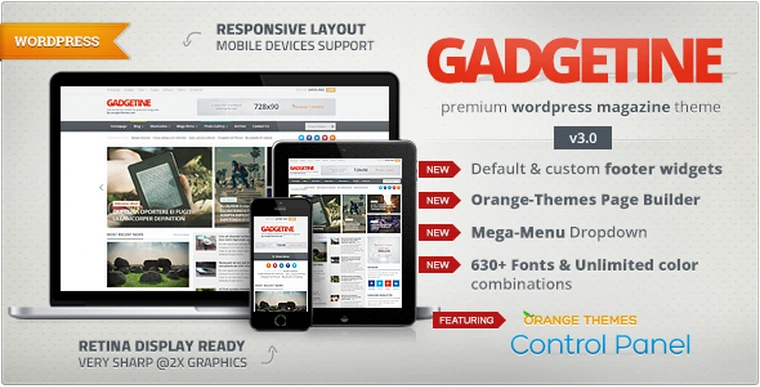 Gadgetine v3.1.0 - WordPress Theme for Premium Magazine31718