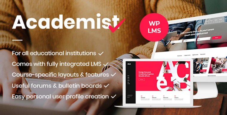 Academist v1.5 - Education & Learning Management System Theme34521