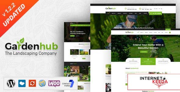 Garden HUB v1.2.5 - Lawn & Landscaping WordPress Theme 51328