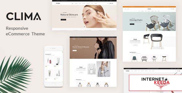 Clima v1.0.4 - Responsive WooCommerce WordPress Theme 52455