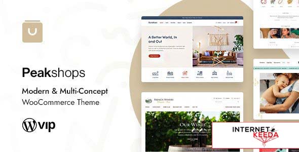 PeakShops v1.4.8.1 - Modern & Multi-Concept WooCommerce Theme 52173