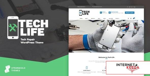 TechLife v10.7 - Mobile, Tech & Electronics Repair Shop WordPress Theme 54223