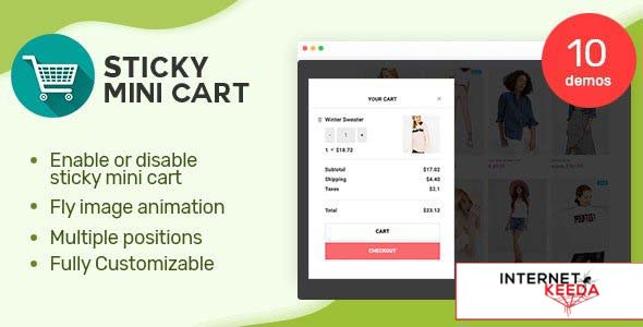 Sticky Mini Cart For WooCommerce v1.0.8 52937