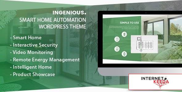 Ingenious v1.2.1 - Smart Home Automation WordPress Theme 57792