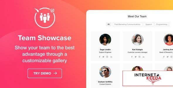 Team Showcase v1.2.0 - WordPress Team Showcase plugin 50035